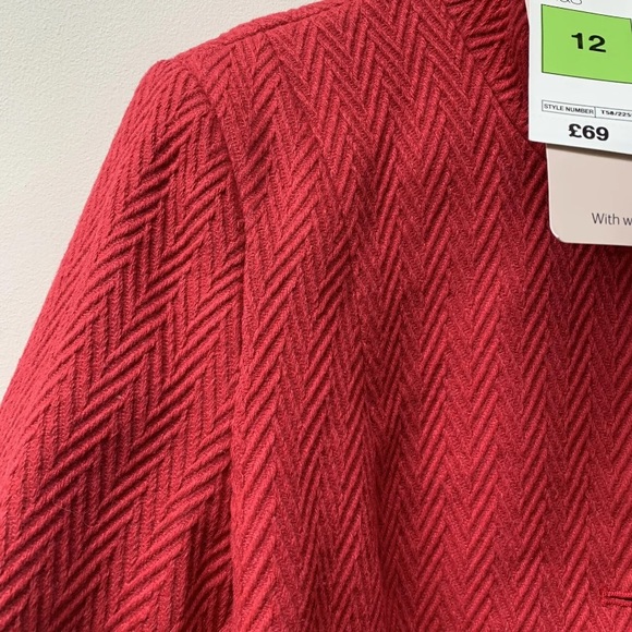 Marks & Spencer Classic coat size uk 12 pink - Picture 7 of 13